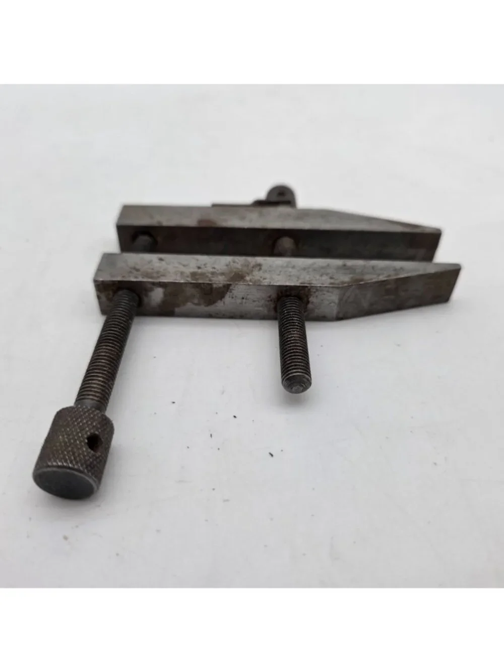 Steel Adjustable Parallel Clamp Vintage Tool 4